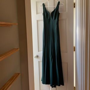 Lulu’s Emerald Green Dress